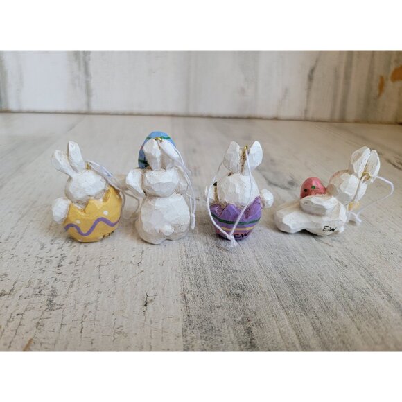 Eddie Walker‎ miniature Easter bunny egg variety ornament Xmas set - Picture 5 of 8